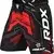 RDX Sports Muški IMMAF odobreni MMA borilački i trening šorc, Crno-crveni