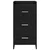 Kreveta Crni hrast 40 x 36 x 80 cm Konstruirano drvo