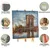 shumee 3D kovinska slika loft brooklyn 80x80 cm