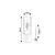 RABALUX Stona lampa ronno crna