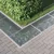 Vidaxl Rešetka srebrna 30 x 30 x 2 cm Jeklo vroče pocinkano
