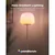 Govee - LED RGBICWW prigušiva podna lampa LANTERN MATTER LED/24W/230V Wi-Fi 160 cm