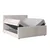 Livetastic BOXSPRING POSTELJA 180 cm  x 200 cm , leseni material krem barve