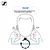 Sennheiser Bluetooth slušalice Momentum, Svetlosive