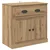 Komode s ladicama 2 pcs Umjetnički hrast 70 x 35,5 x 67,5 cm