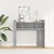 Konzolni stol siva boja hrasta 100x35x90 cm konstruirano drvo