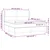 Vidaxl Box spring postelja z vzmetnico temno zelena 160x200 cm žamet