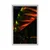 Plakat tropski palmovi listi - 20x30 silver