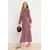 Trendyol Modest Ženska haljina Tctss26Eb00082, Bordo