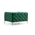 Atelier del Sofa Fotelja Como 108x70x90cm Zelena