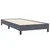 vidaXL Box Spring postelja brez vzmetnico Temno siva 90x220 cm Velvet