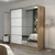 Hanah home Ormar Kale 220x210x52cm Bež
