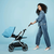 Cybex kolica Eezy S Twist+ 2, LavaGrey(crni ram)