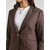 MOS MOSH Blazer Blake Night temno rjava