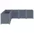 Vrtna sadilica plava siva 160 x 160 x 53 cm PP