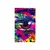 Plakat s paspartujem človeško oko v pop art stilu - 40x60 no frame