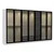 Hanah home Ormar Kale 315x210x52cm Belo-Crni