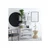 HANAH HOME Zidna polica Pomme White