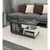 Hanah Home klub sto Sultan, 86,5 cm, antracit