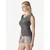 KOROSHI Top antracit/srebrna
