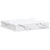 Polica na zidu Zidne 4 pcs Bijeli mramor 23 x 23,5 x 4 cm