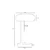 Opviq Stona lampa Smith, Crveno-crna
