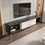 HANAH HOME TV polica Riso Black White