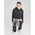 Nike W NSW PHNX FLC SHRUNKEN HOODIE, ženski pulover, crna IM7494