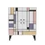 Lessentiel Maison Komoda Multilüx Midia 95x111x36cm Šarena