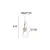 LED zidno svetlo RIBBON LED/21W/230V bež