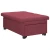 Krevet-sofa na razvlačenje Vinska crvena 194 x 50 x 82 cm