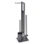 WENKO 25552100 - WC četka RIVALTA 18x70 cm siva/crna