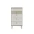 Hanah Home komoda Valento 20462, 60 cm, Moonstone / travertin