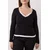 Trendyol Curve Ženska bluza Tbbaw26Af00043, Crna