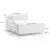 Box Krevet Livetto 140/200 cm , tamnosiva