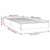 Vidaxl posteljni okvir brez vzmetnice temno siva 80x220 cm žamet