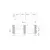 HANAH HOME Komoda Deren KX180 Bohem Sapphire Oak White