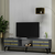 HANAH HOME TV polica Pelin Anthracite Gold