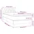 Vidaxl Box spring postelja z vzmetnico temno siva 90x200 cm blago