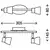 Briloner 2914-022 - LED spot svetiljka 2xGU10/3W/230V 3000K