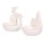 eoshop Svečnik porcelan, na čajno lučko. Zmešajte 4 vrste. Cena 1ks. ALA1500 WH