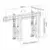 S BOX Nosač za video wall LVW02-46F