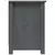 TV ormarić sivi 103 x 36,5 x 52 cm od masivne borovine