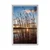 Plakat mirna reka ob vasi - 20x30 white