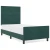 vidaXL vidaXL Postelja Temno Zelena 90x190 cm Velur, (22049311)