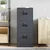 Kabinet za datoteke s ladicama Antracit 44 x 50 x 106.5 cm