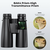 K&F Concept 12*50 HD Binoculars Black BAK4, with Mobile Phone Holder and Tripod Conversion Bracket