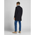 JACK & JONES Prehoden plašč, črna