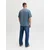 JACK & JONES Majica JJEDenver marine/bela