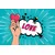 Tapeta s pop art dizajnom – LOVE - 245x165